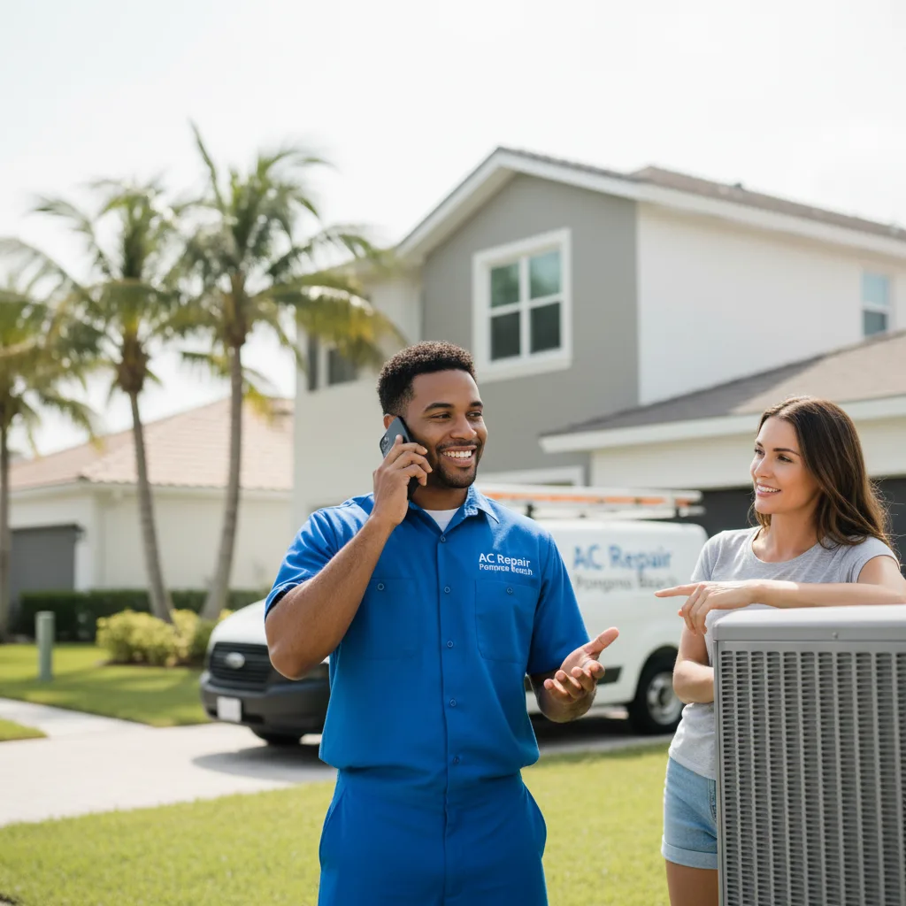 AC Repair Pompano Beach customer support in Churchton